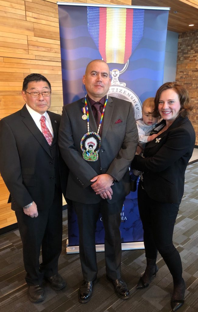 Chief Jason Louie Awarded Medal of Good Citizenship My Creston Now